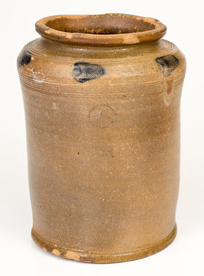 One-Gallon Richmond, Virginia Cobalt-Decorated Stoneware Jar, circa 1820