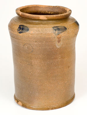 One-Gallon Richmond, Virginia Cobalt-Decorated Stoneware Jar, circa 1820