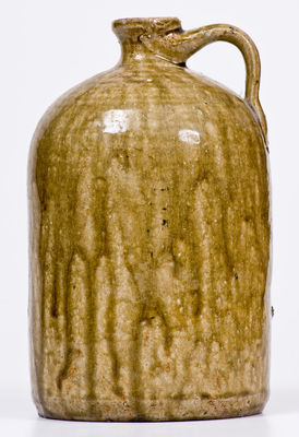Rare Small-Sized Stoneware Jug attrib. Shimuel Timmerman, Lanier County, Georgia