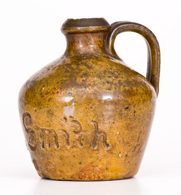 Miniature Earthenware Election of 1928 Whiskey Jug, Inscribed 