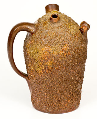 Attrib. Evans Potter (Dexter, Missouri) Rustic Ware Stoneware Harvest Jug