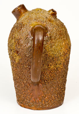 Attrib. Evans Potter (Dexter, Missouri) Rustic Ware Stoneware Harvest Jug