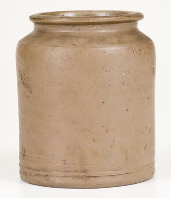Extremely Rare H. GLAZIER / HUNTINGDON, PA Small-Sized Stoneware Jar