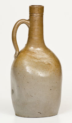 Very Rare Stoneware Pinched Jug, Inscribed 