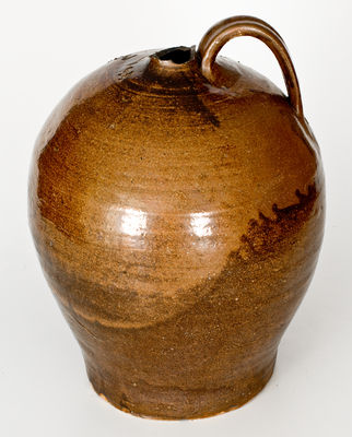 Rare David Drake Four-Gallon Stoneware Jug, 
