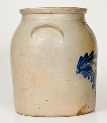 Three-Gallon EVAN R. JONES / PITTSTON, PA Stoneware Jar