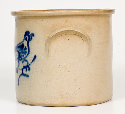 One-Gallon J. &. E. NORTON / BENNINGTON, VT Stoneware Bird Crock