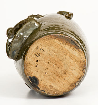 BROWN POTTERY (Arden, NC) Stoneware Face Jug