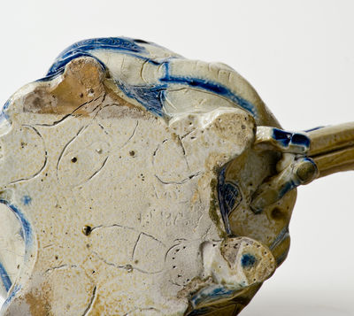 Extremely Important Anna Pottery President Grover Cleveland Pitcher