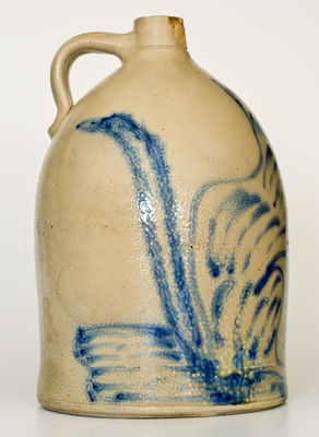 Outstanding New York State Five-Gallon Stoneware Squirrel Jug