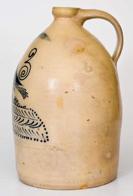 Fine Geddes, New York Three-Gallon Stoneware Bird Jug