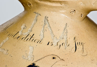 Monumental Lyman & Clark (Gardiner, Maine) 15-Gallon Stoneware Jug Cooler