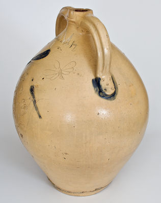 Monumental Lyman & Clark (Gardiner, Maine) 15-Gallon Stoneware Jug Cooler