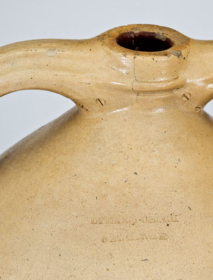 Monumental Lyman & Clark (Gardiner, Maine) 15-Gallon Stoneware Jug Cooler