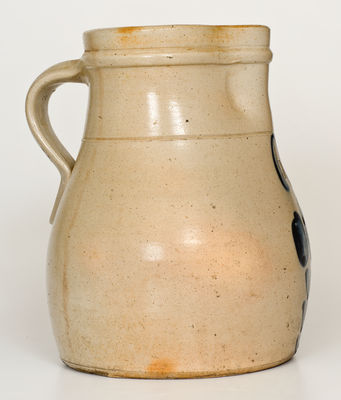 Two-Gallon Stoneware Pitcher, Northeastern U.S. origin