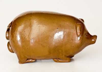 Anna Pottery 1893 World s Fair Pig Bottle