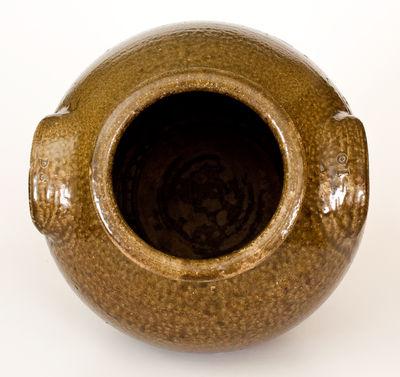 Rare Ten-Gallon Alkaline-Glazed