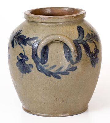 One-Gallon attrib. Henry H. Remmey / Philadelphia Stoneware Jar, c1840