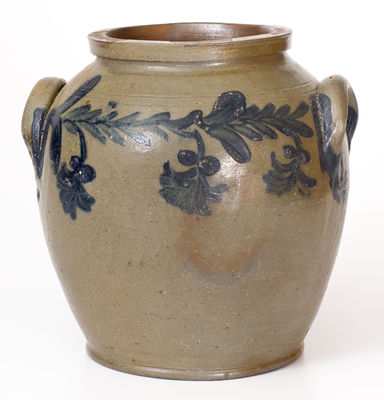 One-Gallon attrib. Henry H. Remmey / Philadelphia Stoneware Jar, c1840