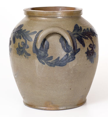 One-Gallon attrib. Henry H. Remmey / Philadelphia Stoneware Jar, c1840