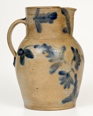 One-Gallon attrib. Henry Harrison Remmey, Philadelphia, PA Stoneware Pitcher