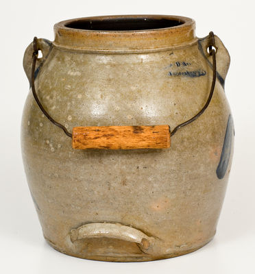 Scarce "D Ack / Mooresburg PA" Stoneware Batter Pail