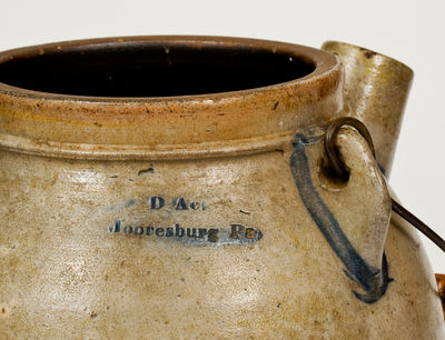 Scarce "D Ack / Mooresburg PA" Stoneware Batter Pail