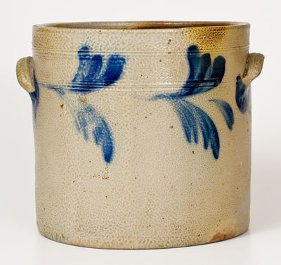 Two-Gallon R.C.R. / PHILA. (Richard C. Remmey / Philadelphia) Cobalt-Decorated Stoneware Crock