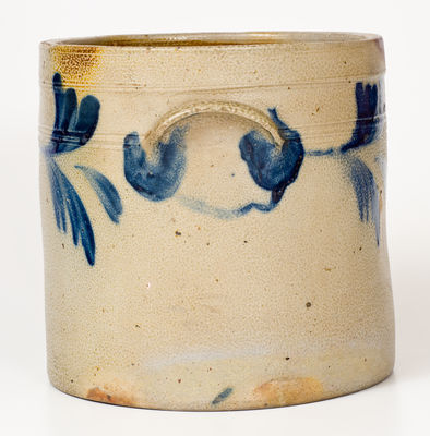 Two-Gallon R.C.R. / PHILA. (Richard C. Remmey / Philadelphia) Cobalt-Decorated Stoneware Crock