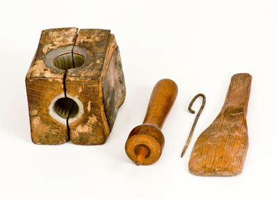 Extremely Rare Craven Family Pipe Press, NC origin, 19th century