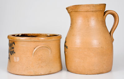 Two Pieces of Ballardvale, Massachusetts Stoneware