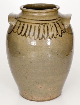 Fine CHANDLER MAKER (Edgefield District, SC) Stoneware Jar