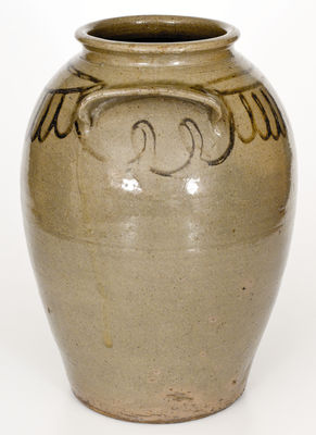 Fine CHANDLER MAKER (Edgefield District, SC) Stoneware Jar