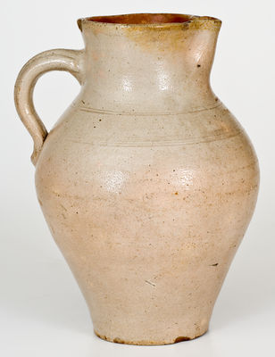 Rare One-Gallon BOSTON Stoneware Pitcher