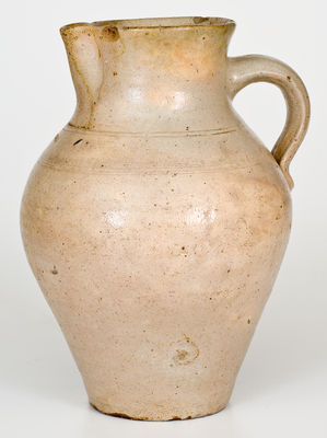 Rare One-Gallon BOSTON Stoneware Pitcher