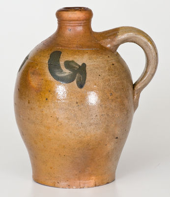 1/4 Gal. Stoneware Jug, possibly Branch Green, Philadelphia, PA, circa 1820