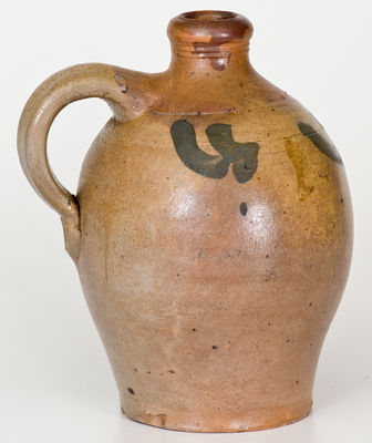 1/4 Gal. Stoneware Jug, possibly Branch Green, Philadelphia, PA, circa 1820