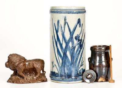 Lot of Three: Assorted American Pottery Articles