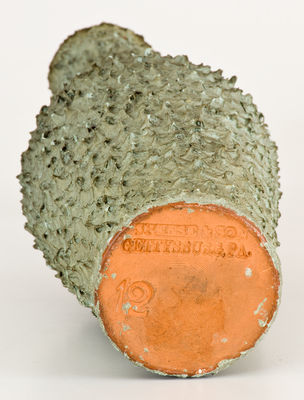 Rare SPEESE & SON / GETTYSBURG, PA Ornamental Redware Ewer