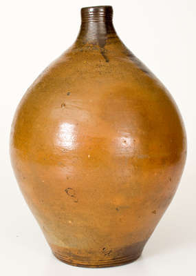 One-Gallon CHARLESTOWN (Frederick Carpenter, Boston) Iron-Decorated Stoneware Jug