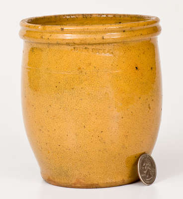 Glazed JOHN BELL (Waynesboro, PA) Redware Jar