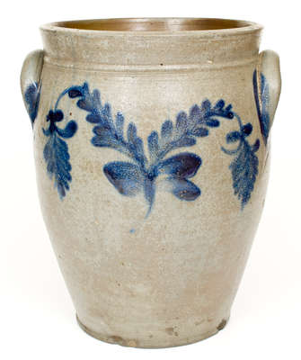 Five-Gallon Stoneware Jar attrib. Henry Harrison Remmey, Philadelphia, PA, c1835