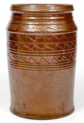 Rare Great Road Redware Jar (Southwestern VA / Eastern TN)