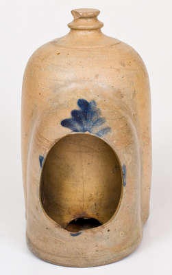 Cobalt-Decorated Stoneware Chicken Waterer, attrib. Richard C. Remmey, Philadelphia