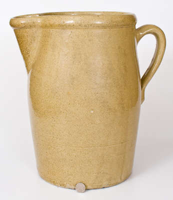 Large-Sized Midwestern Stoneware Pitcher, late 19th / early 20th century