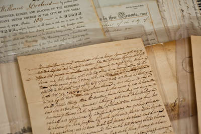 Important Archive of Crolius Family Papers