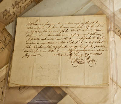 Important Archive of Crolius Family Papers