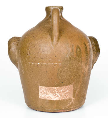 Rare Early Lanier Meaders Stoneware Face Jug