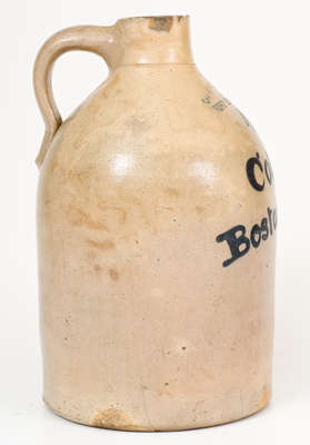 Unusual "Cobb's Boston Branch" Jug by Ottman Bros. / Fort Edward, NY