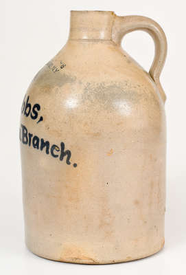 Unusual "Cobb's Boston Branch" Jug by Ottman Bros. / Fort Edward, NY